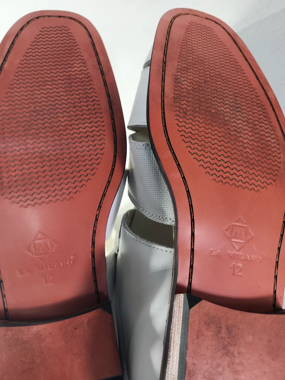Milano White Men’s Fisherman Sandals with Buckle